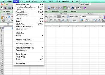 Means screenshot 3 in Excel